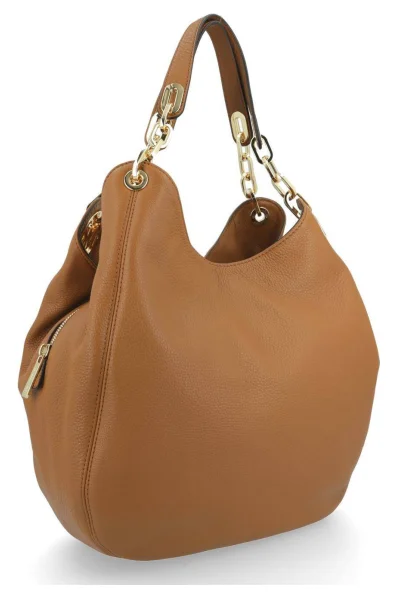 Leather shopper bag Hobo Fulton Michael Kors brown